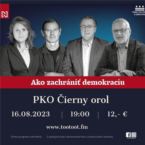 AKO ZACHRÁNIŤ DEMOKRACIU  Diskusia Denníka N