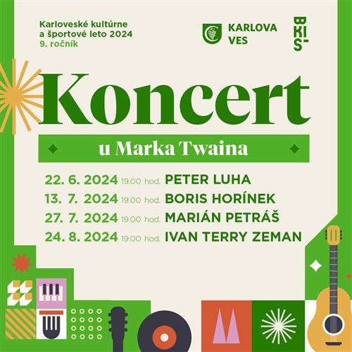 Koncert u Marka Twaina - Marián Petráš