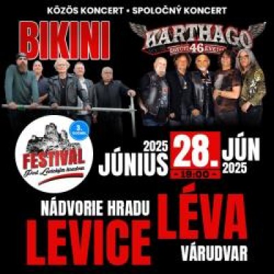 BIKINI &amp; KARTHAGO - Festival pod hradom - 3.ročník