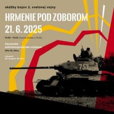 Hrmenie pod Zoborom - ukážky bojov 2. svetovej vojny