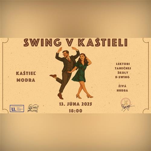 Swingová tančiareň s B-Swing v Modre