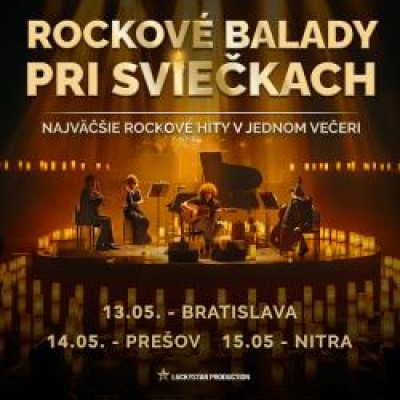 Rockové Balady pri Sviečkach