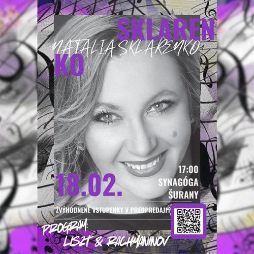 Klavírny koncert Natálie Sklarenko