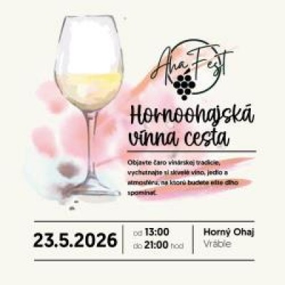 Aha Fest, Hornoohajská vínna cesta