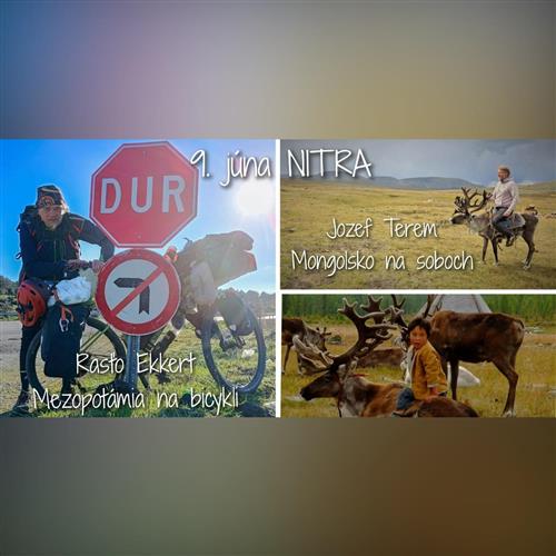 Kino Dobrodruh: Rasťo Ekkert & Jožo Terem – Mezopotámia na bicykli a Mongolsko na soboch
