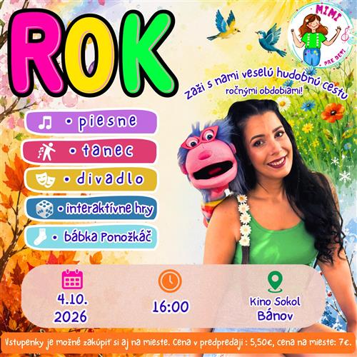 ROK prichádza do Bánova!